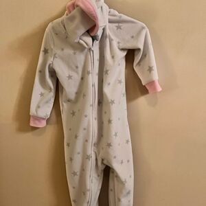Unicorn Hoodie Pajama 2T